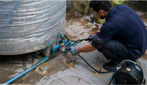 Water Pipeline Cleaning Service